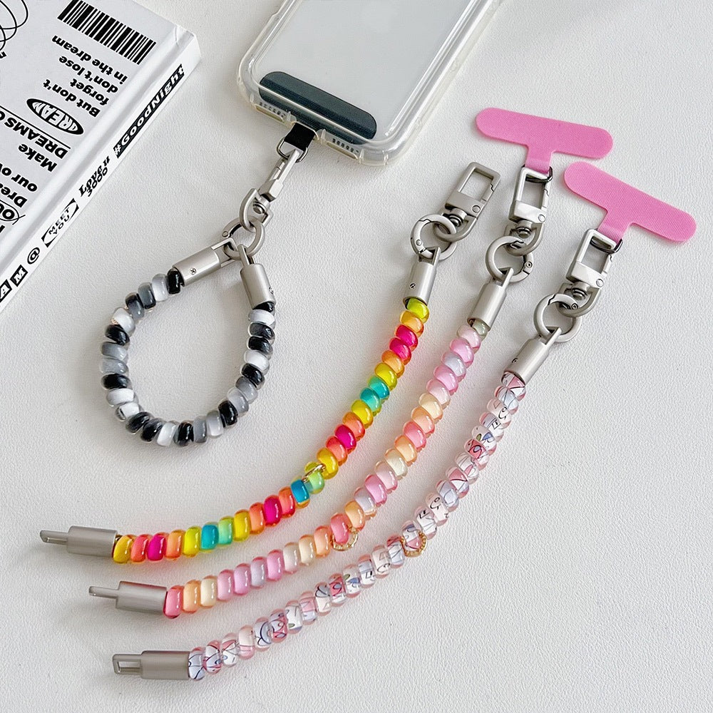 Beaded Phone Strap Holder Kalsten