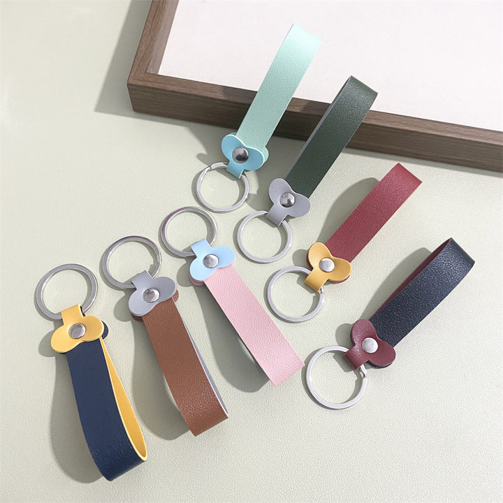 Floral Leather Keyring kalsten