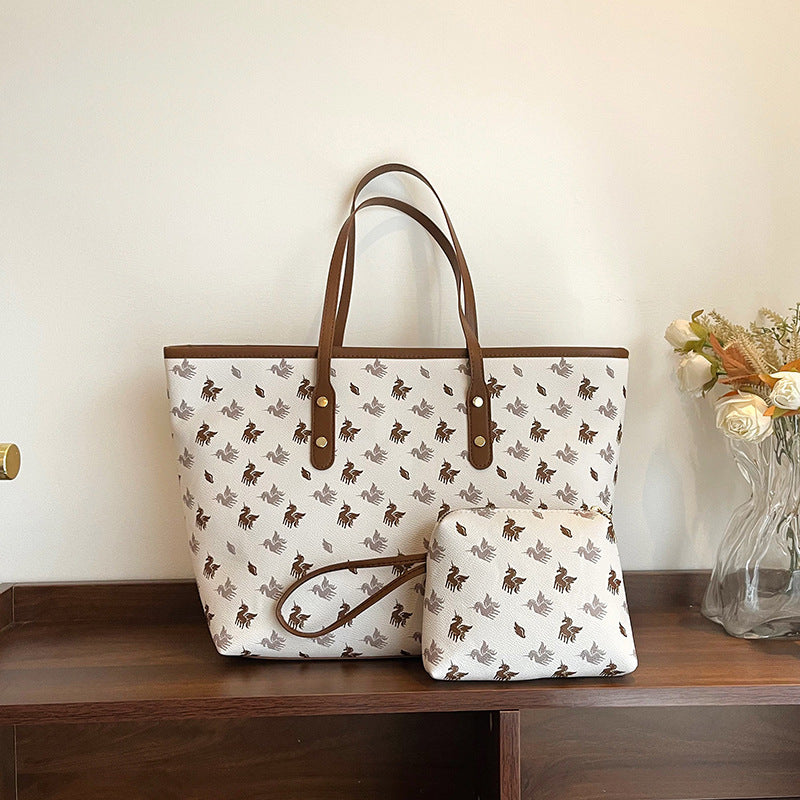 Animal Print Large Tote Bag