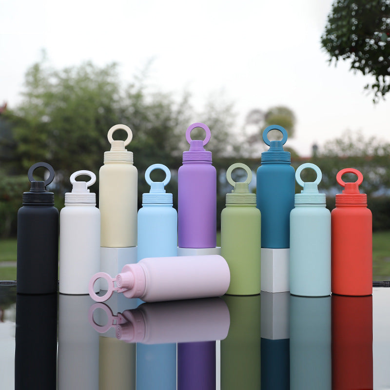 Men's Insulated Sports Water Bottle with Practical Carry Handle Kalsten
