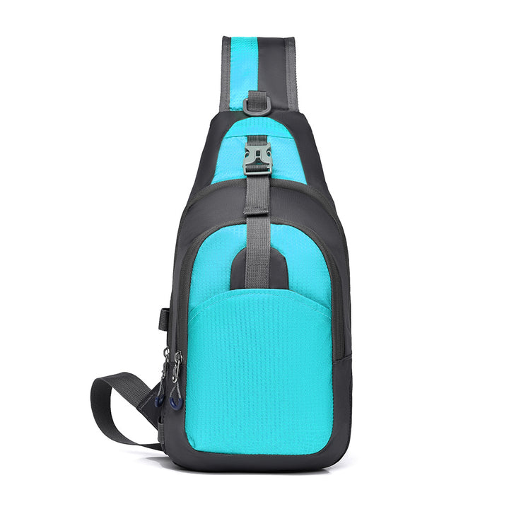 Sling backpack with comfortable back padding and many compartments Kalsten