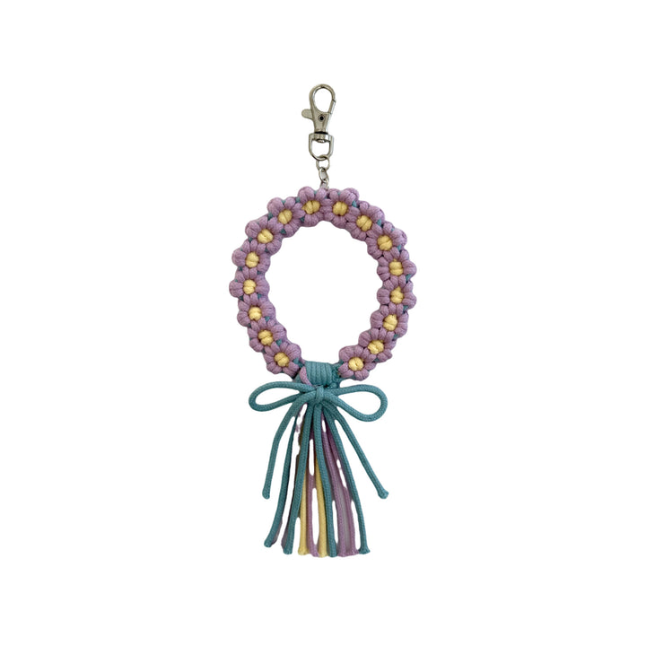Decorative Macrame Keychain Holder Kalsten