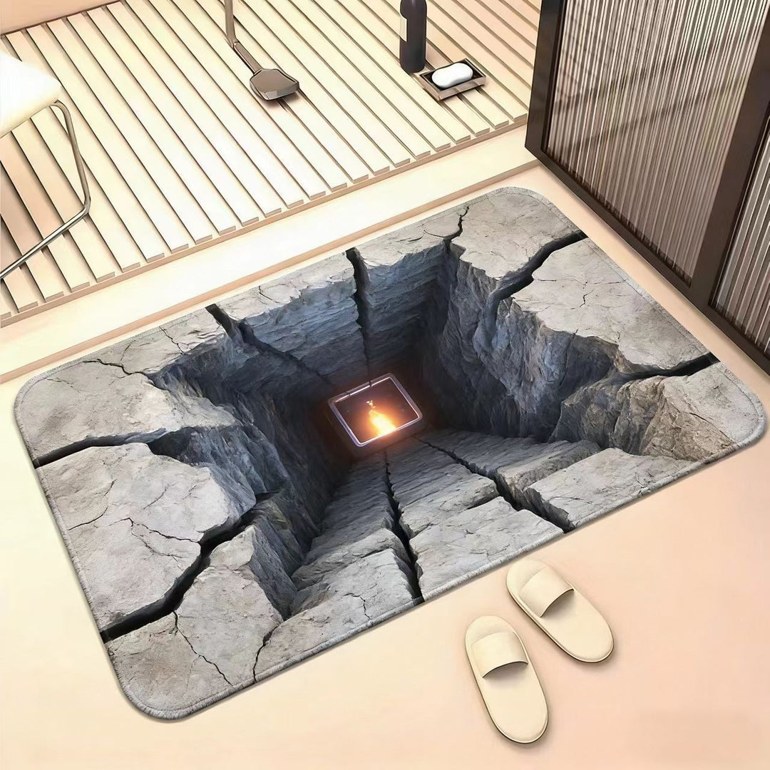 3D Pool Design Floor Mat