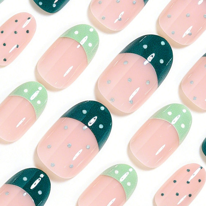 Playful Polka Dot Nail Wraps Kalsten