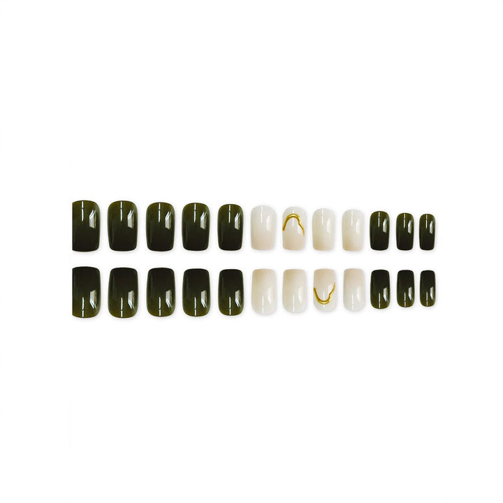 Artistic Press-On Nail Design Kalsten