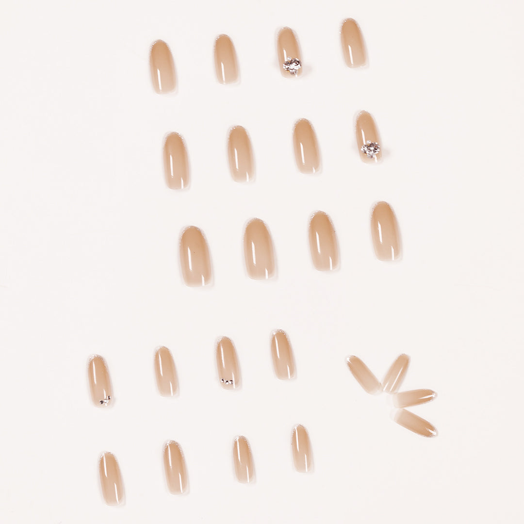 Artful Nail Art with Rhinestone Embellishments Kalsten