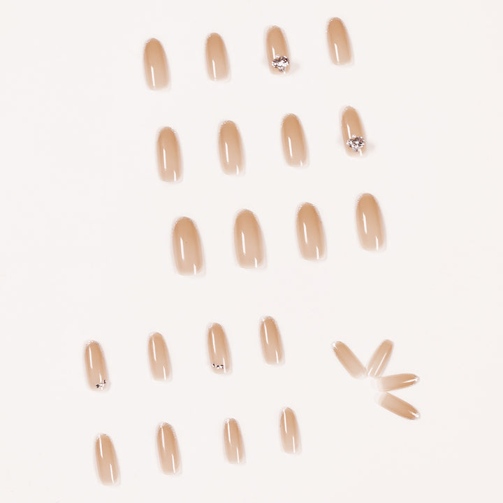 Artful Nail Art with Rhinestone Embellishments Kalsten