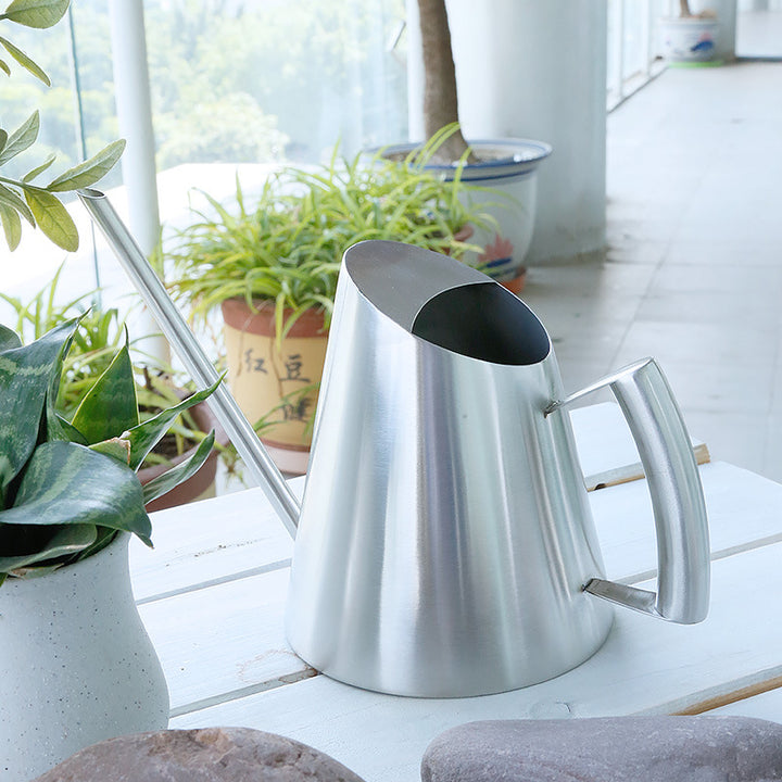 Stylish Stainless Steel Watering Can