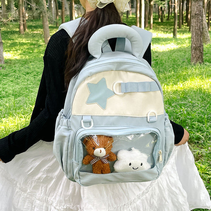 Cute Star-Embellished Mini Backpack Kalsten