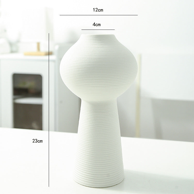 Artistic Geometric Ceramic Vase Kalsten