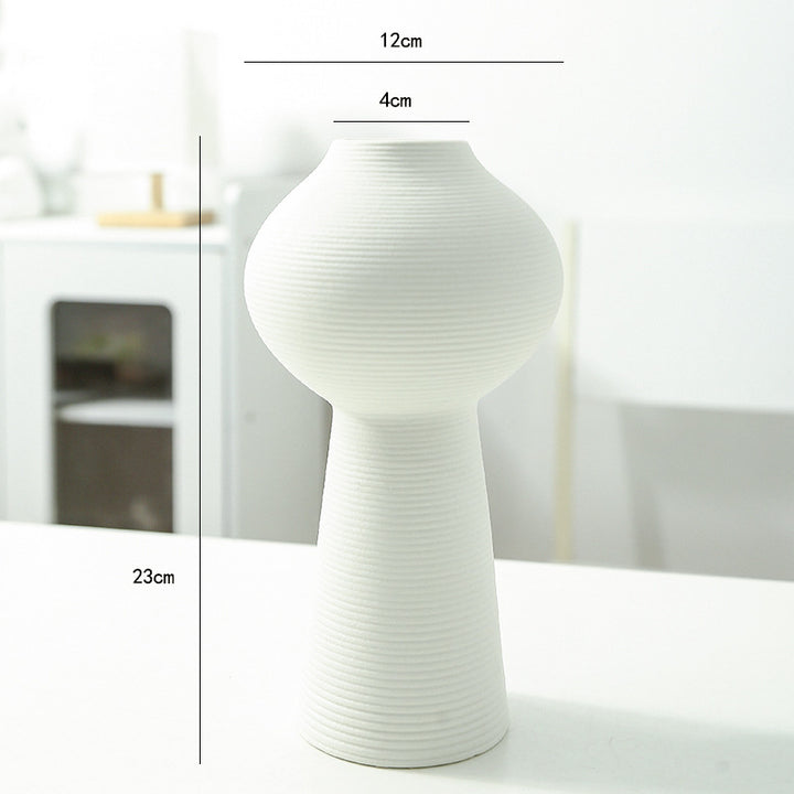 Artistic Geometric Ceramic Vase Kalsten
