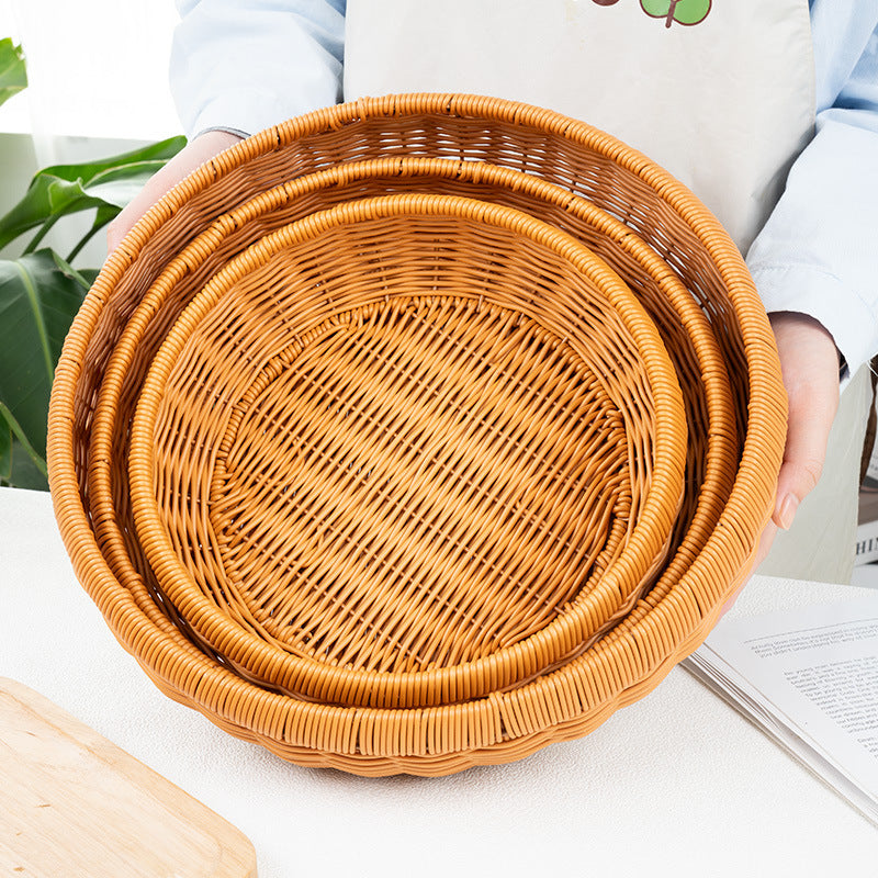 Artisan Woven Decorative Basket Kalsten