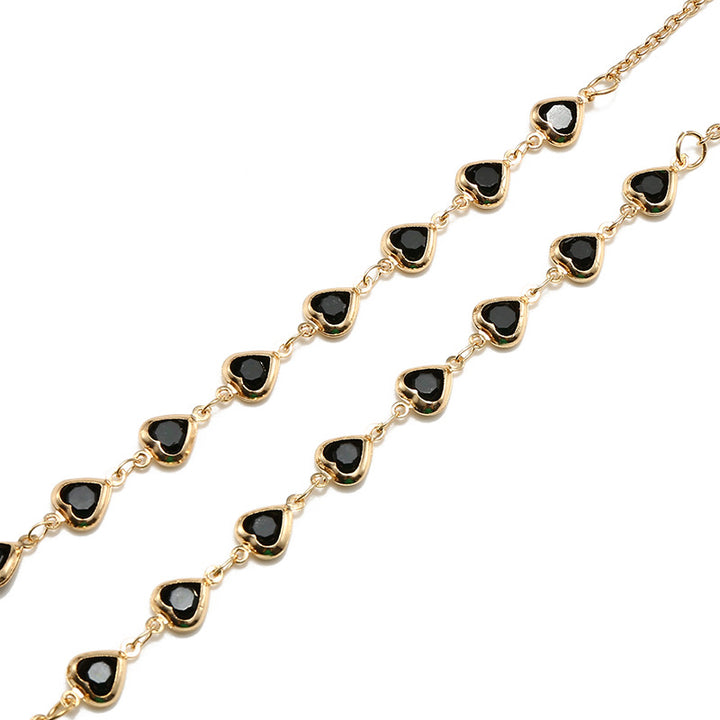 Heart-Shaped Pendant Necklace Kalsten