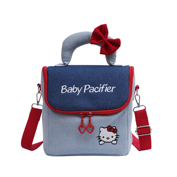Stylish Denim Pacifier Bag Kalsten
