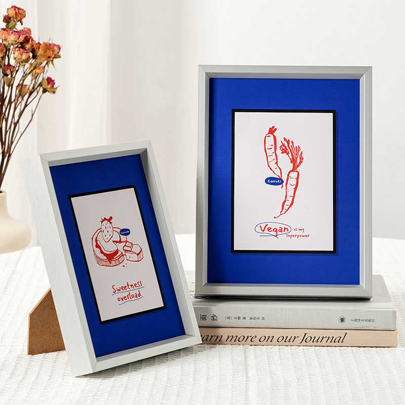 Premium Black Wooden Picture Frame for Home