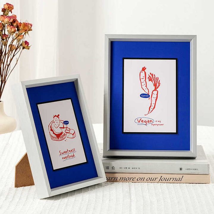 Premium Black Wooden Picture Frame for Home
