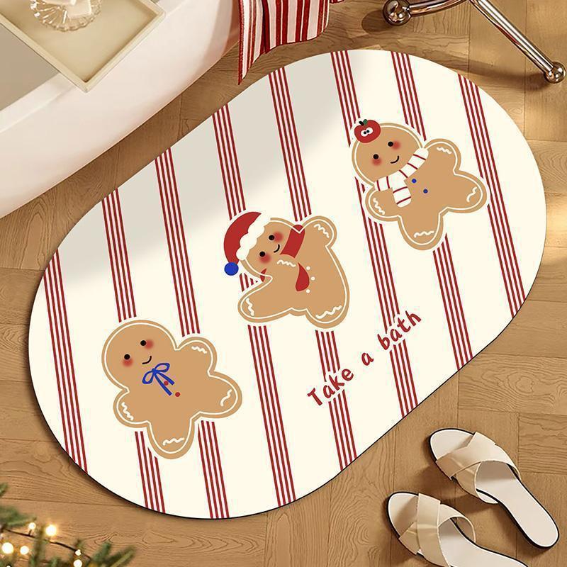 Christmas-Themed Decorative Mat