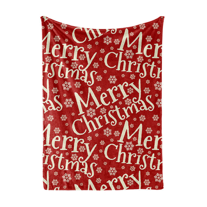 Women's Christmas blanket with festive design Kalsten