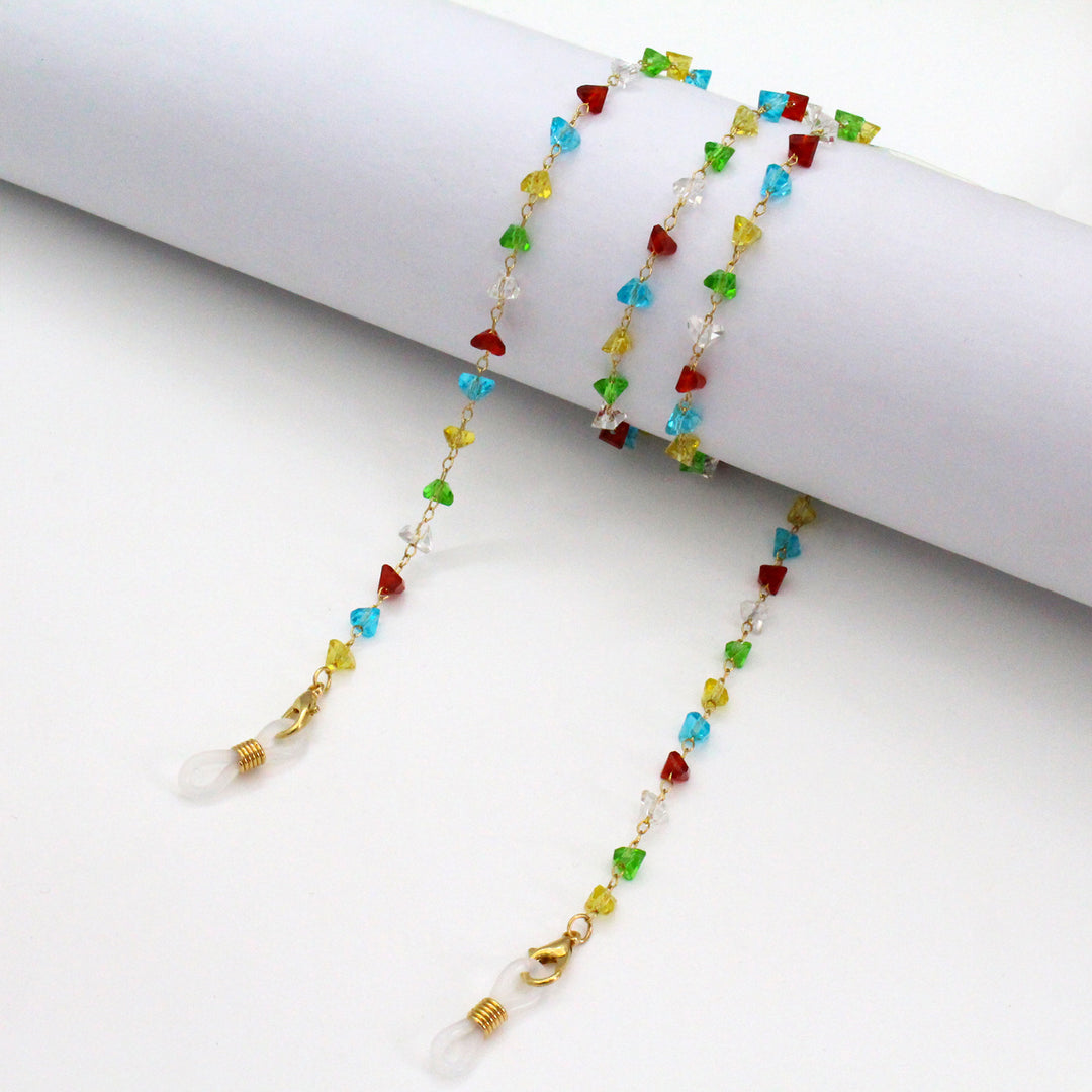 Artistic Gemstone Eyewear Chain Kalsten