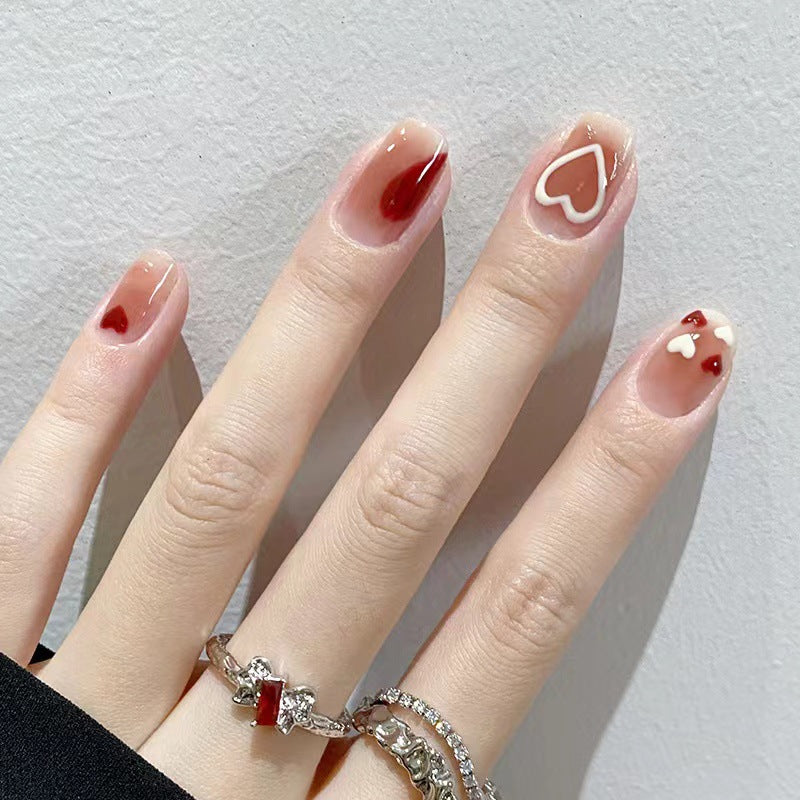 Creative Heart Nail Art Kalsten
