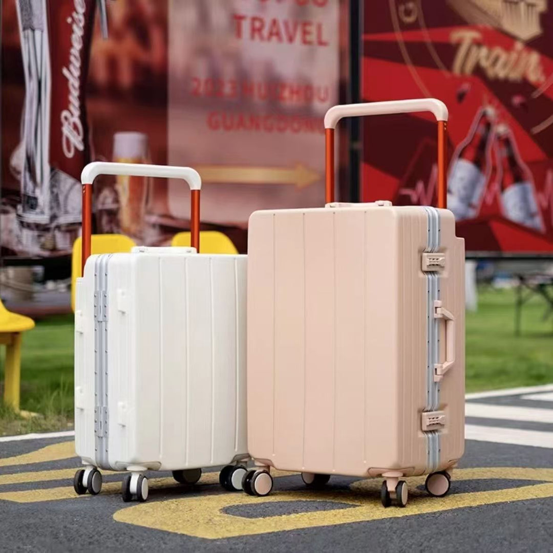 Unisex Lightweight Telescopic Handle Travel Suitcase Kalsten