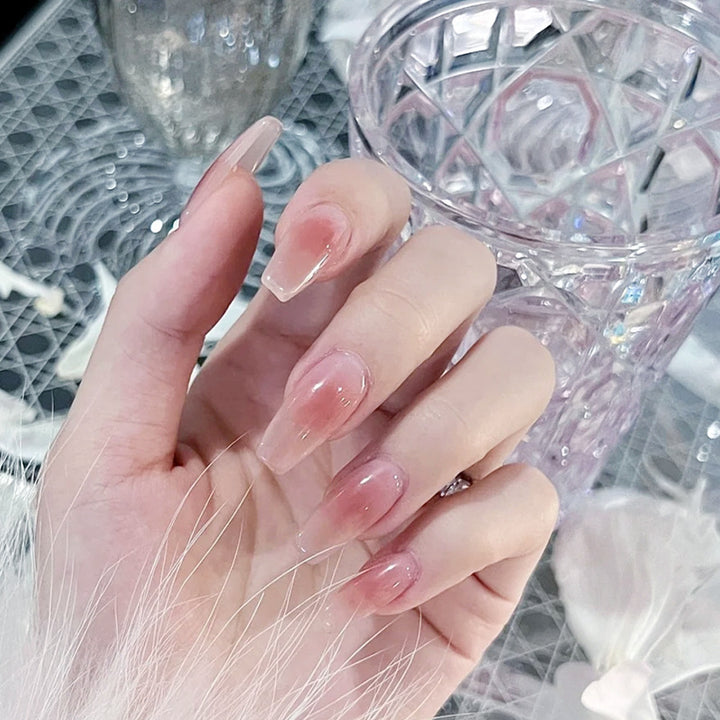 Acrylic nail set with elegant ombre effect Kalsten