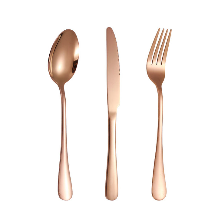 Elegant stainless steel cutlery set with ergonomic handle Kalsten