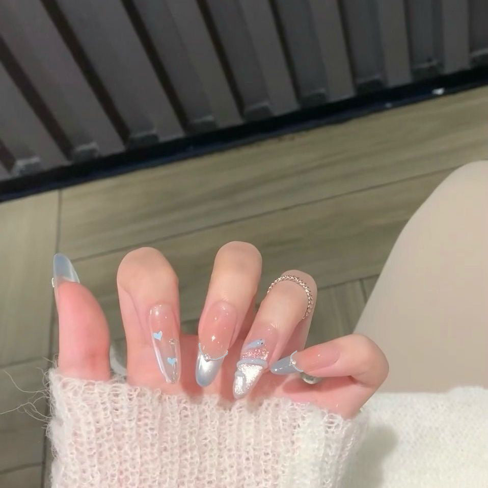Decorative Press-On Nail Design Set Kalsten
