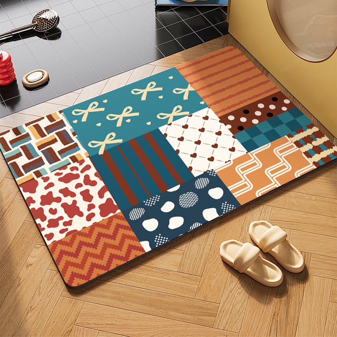 Geometric Pattern Floor Mat