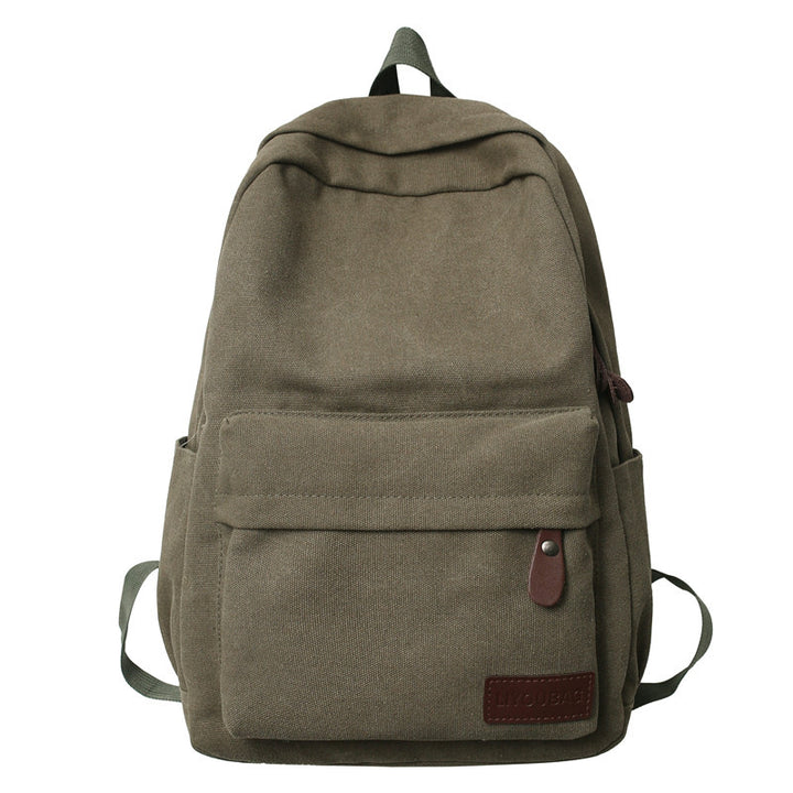 Canvas School Backpack Kalsten