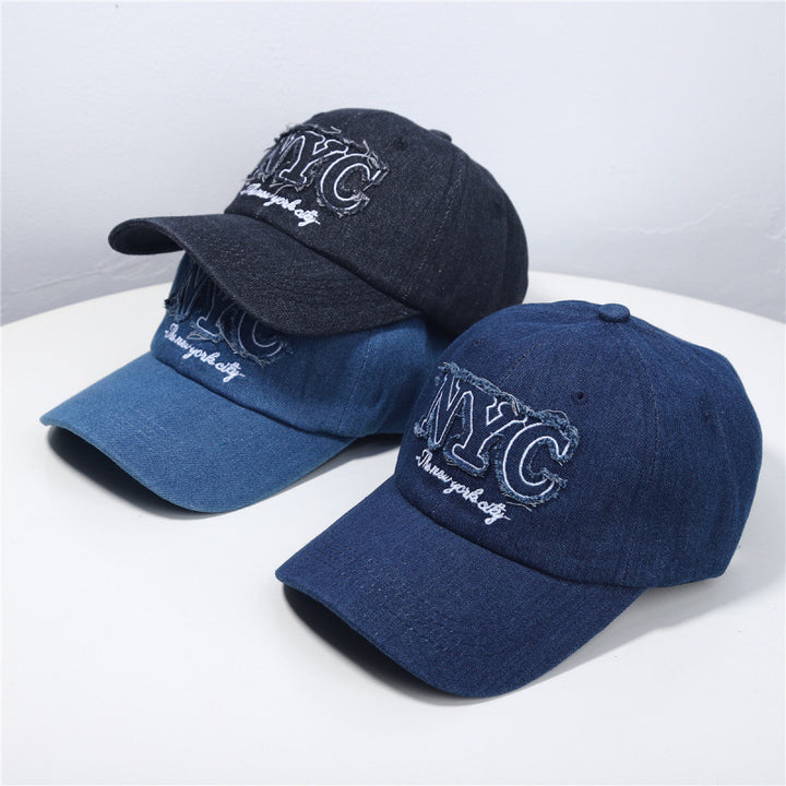 Women's Distressed Denim Baseball Cap Kalsten 1784084140