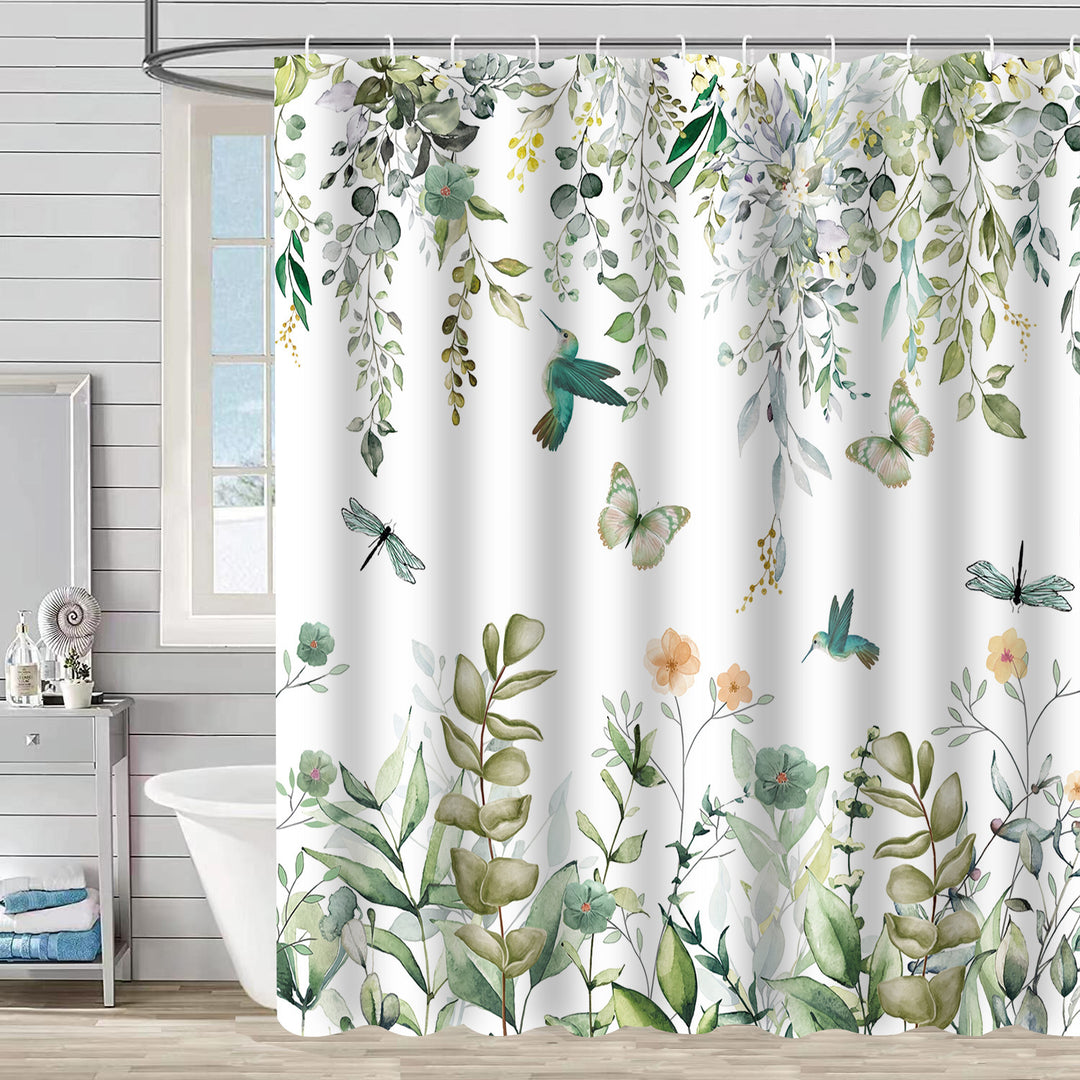Nature-Inspired Shower Curtain Kalsten