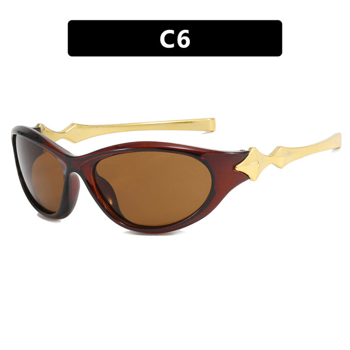 Ladies' sunglasses in an elegant retro style with eye-catching lenses Kalsten