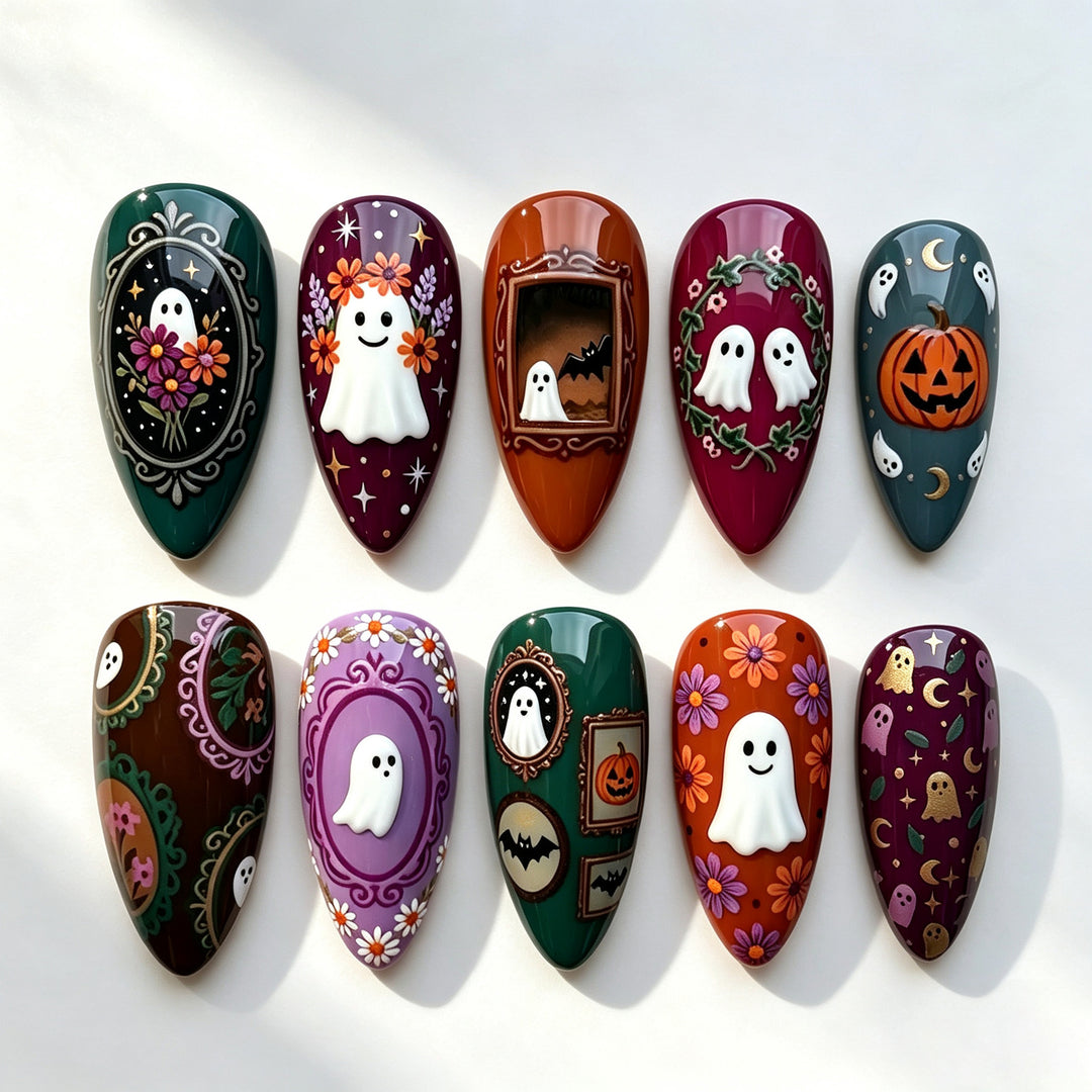 Decorative Press-On Nail Set