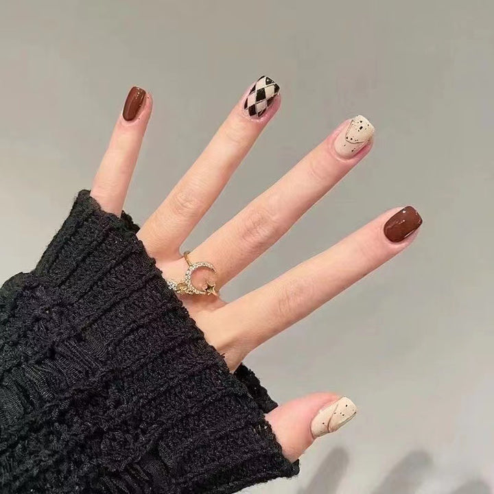 Creative Press-On Nail Art