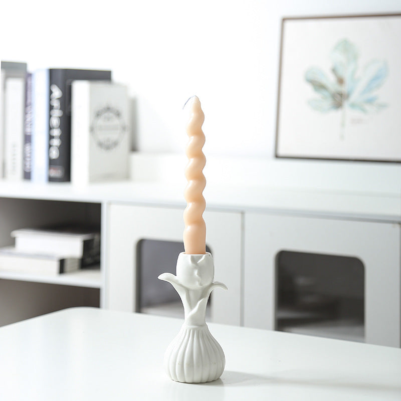 Decorative Flower Candle Holder Kalsten