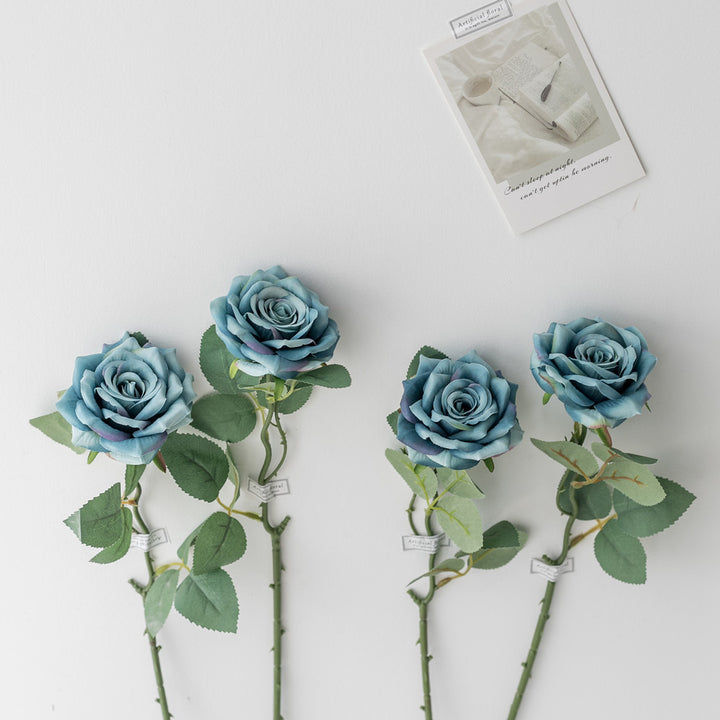 Realistic Silk Rose Stem
