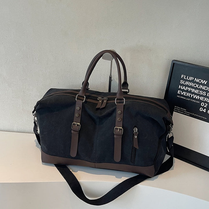 Multi-Functional Canvas Weekend Duffle Bag Kalsten