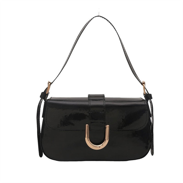Elegant Patent Leather Crossbody Handbag