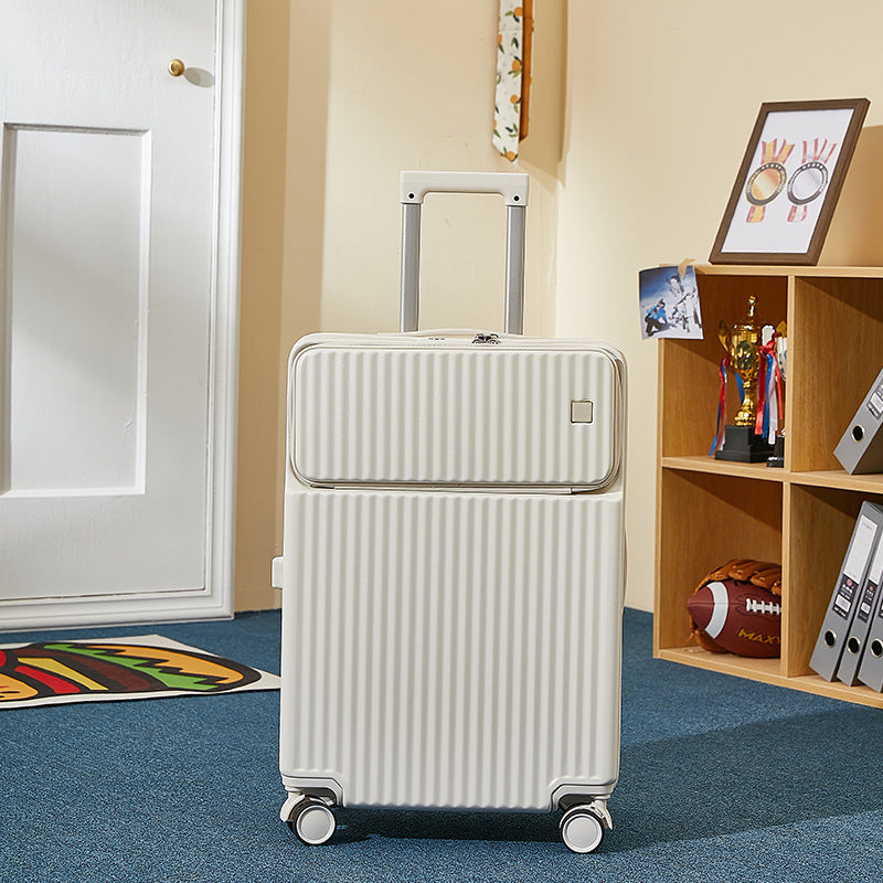 Unisex Versatile Expandable Hard Shell Travel Suitcase Kalsten