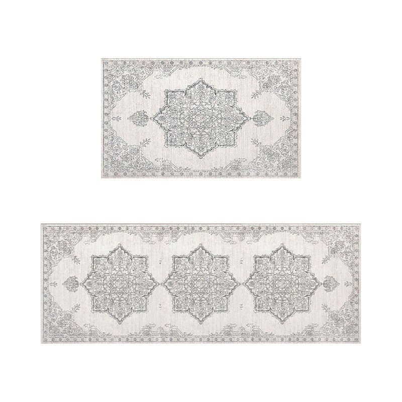 Vintage Floral Pattern Area Rug Set Kalsten