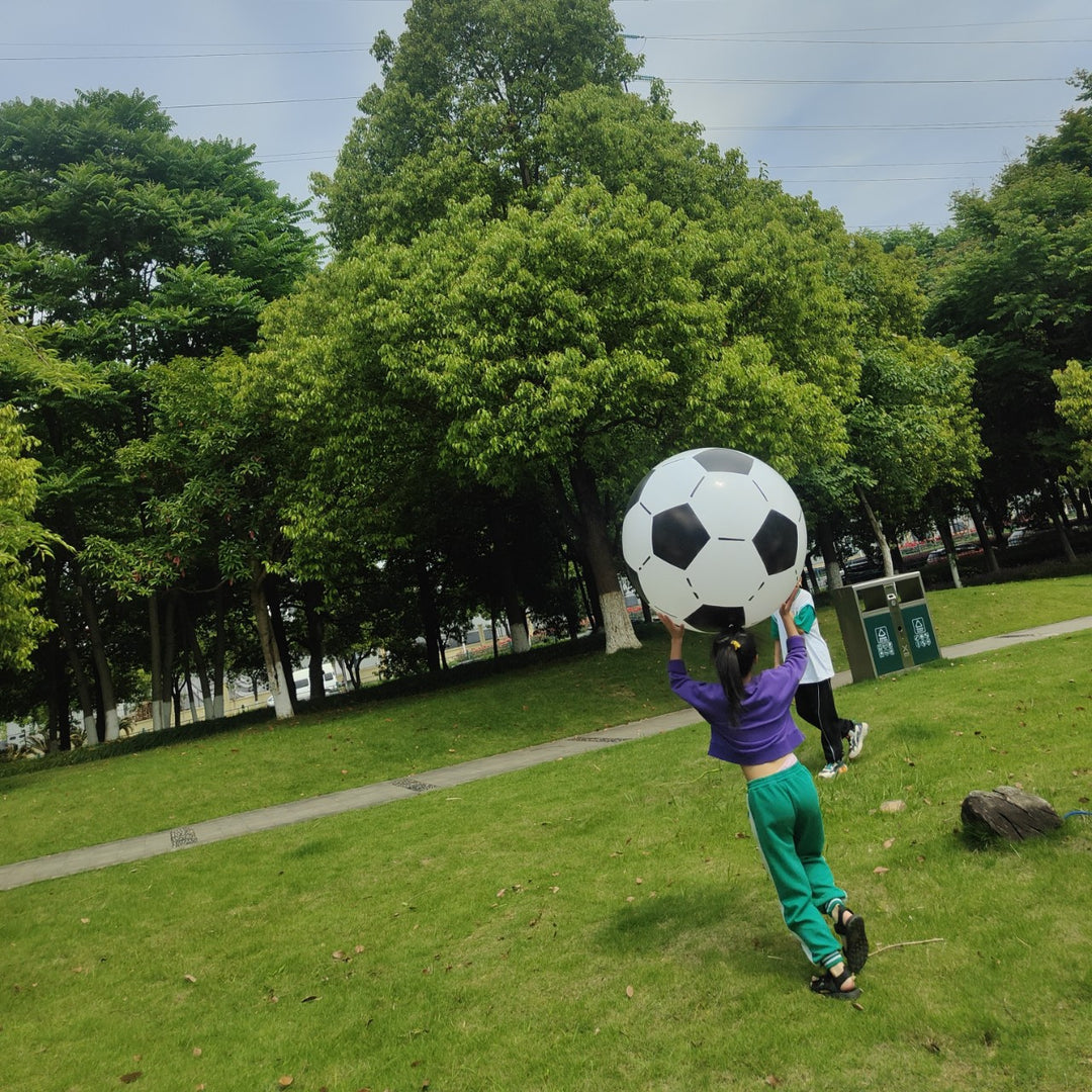 Unisex Inflatable Football Game Ball with Large Diameter Kalsten