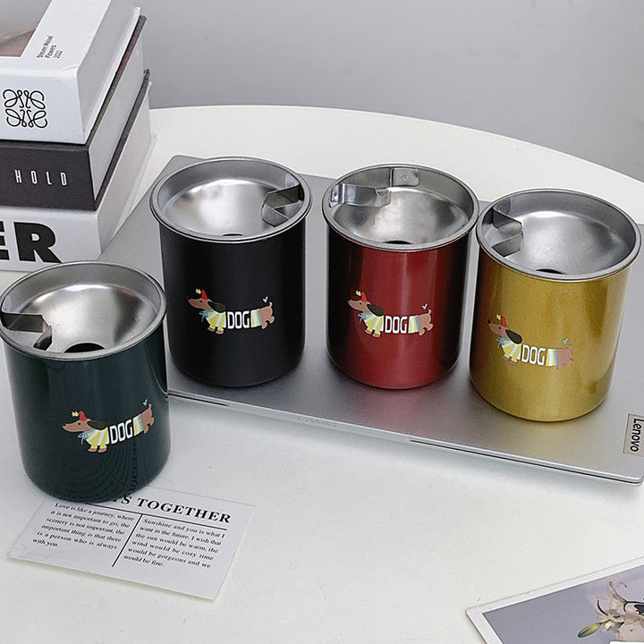 Thermal mug with funny dog breakfast design Kalsten