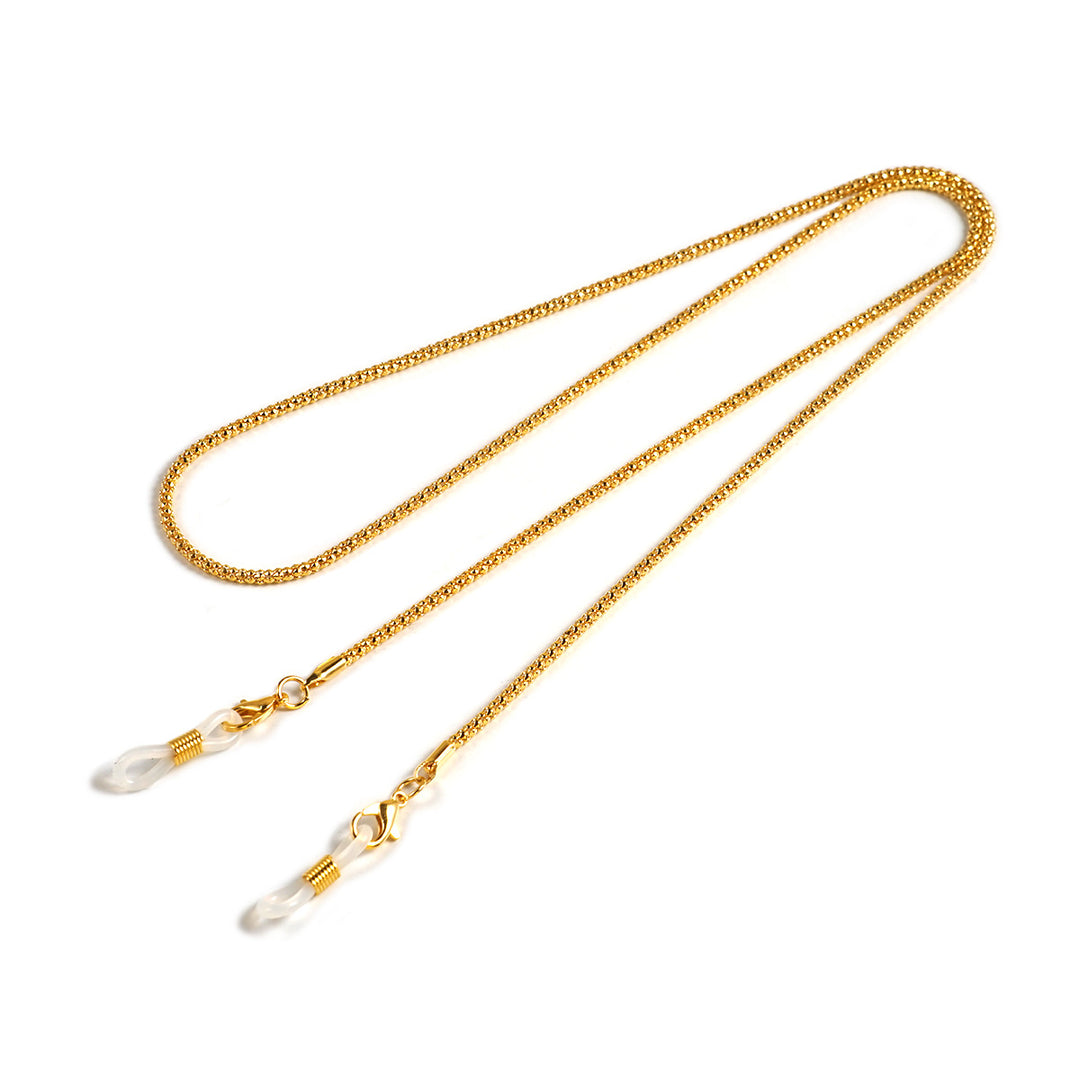 Elegant Gold Metal Eyewear Chain Kalsten