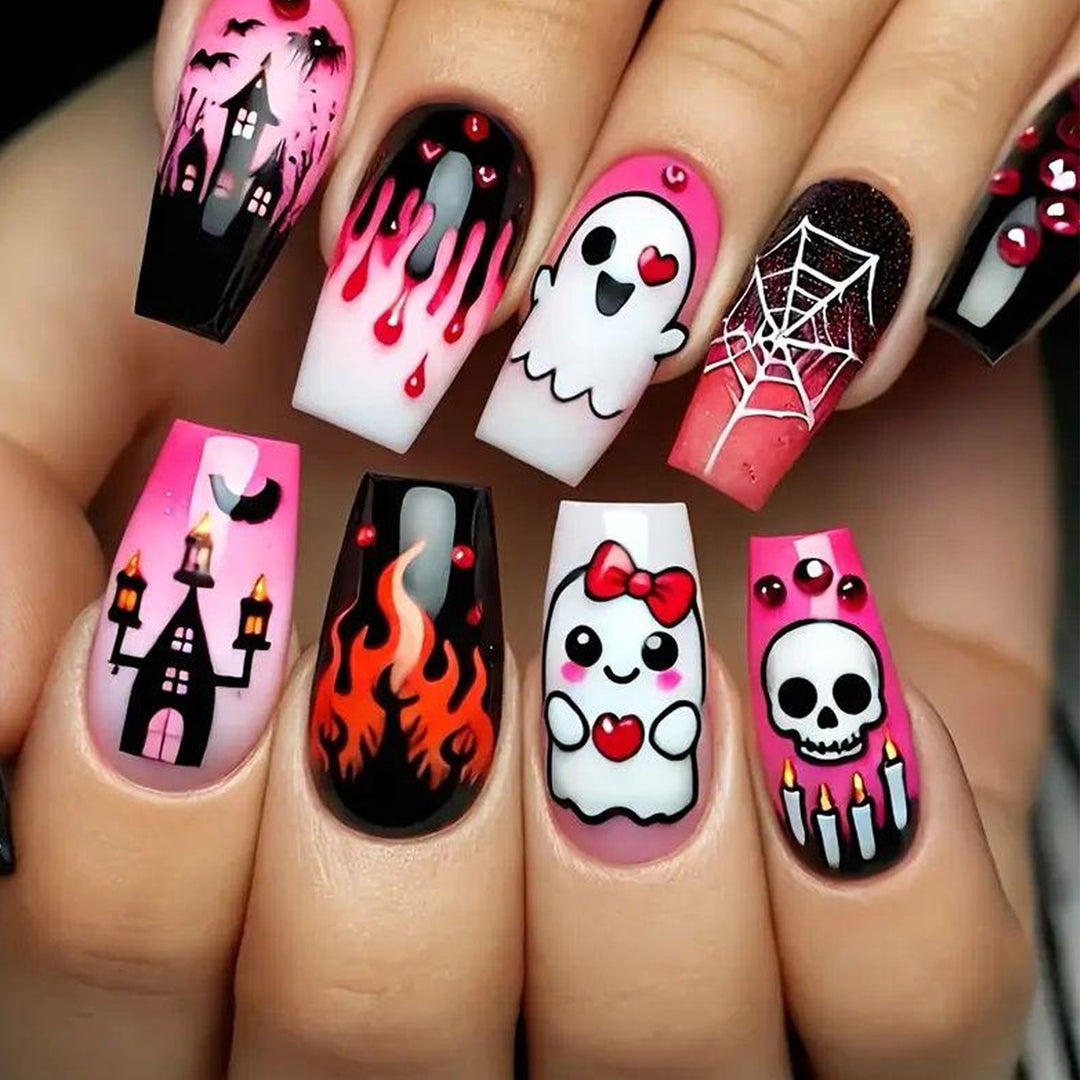 Creative Halloween Nail Art Set Kalsten