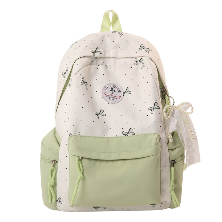 Stylish Bow-Embellished Casual Backpack Kalsten