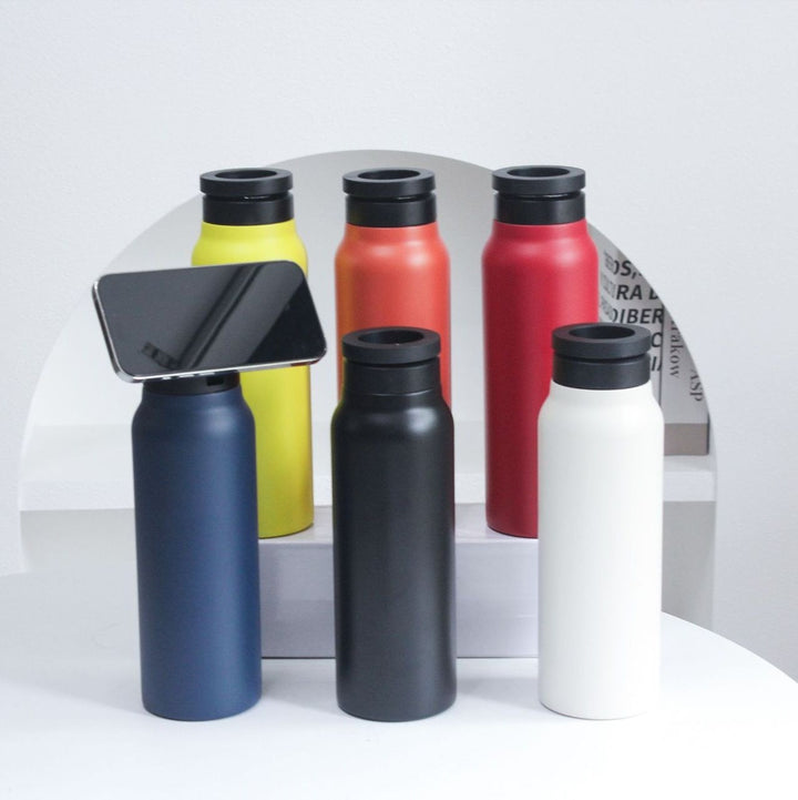 Ladies insulated drinking bottle with practical hanging ring Kalsten