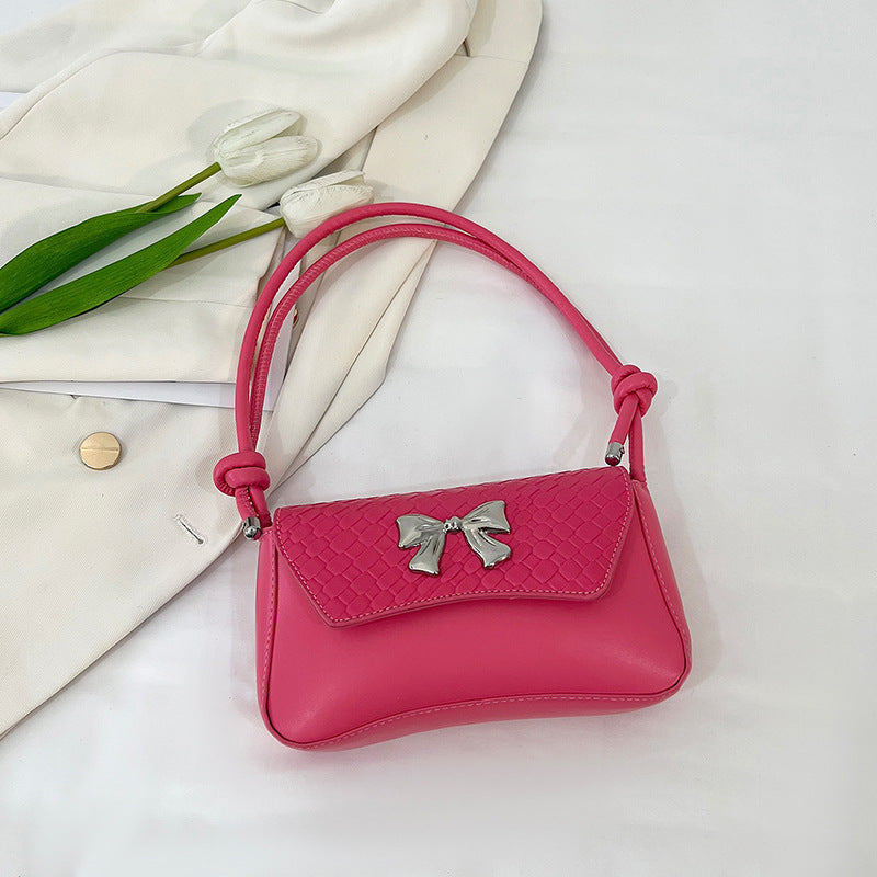 Chic Bow-Detail Handheld Clutch Bag Kalsten
