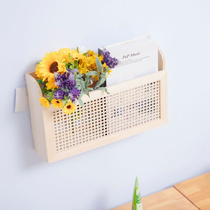Wall-Mounted Wooden Storage Organizer Kalsten