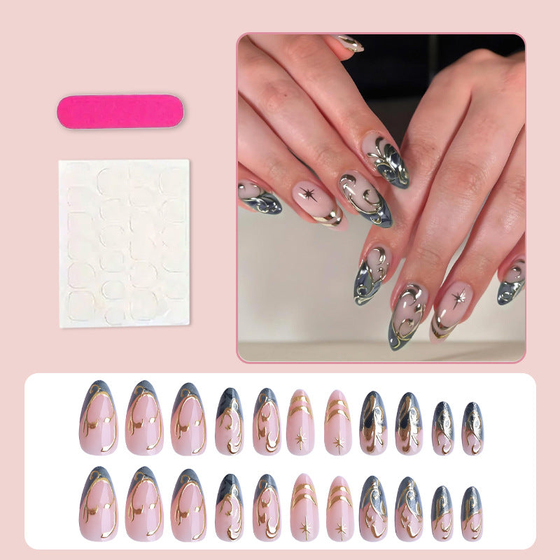 Nail art set in elegant, artistic design Kalsten